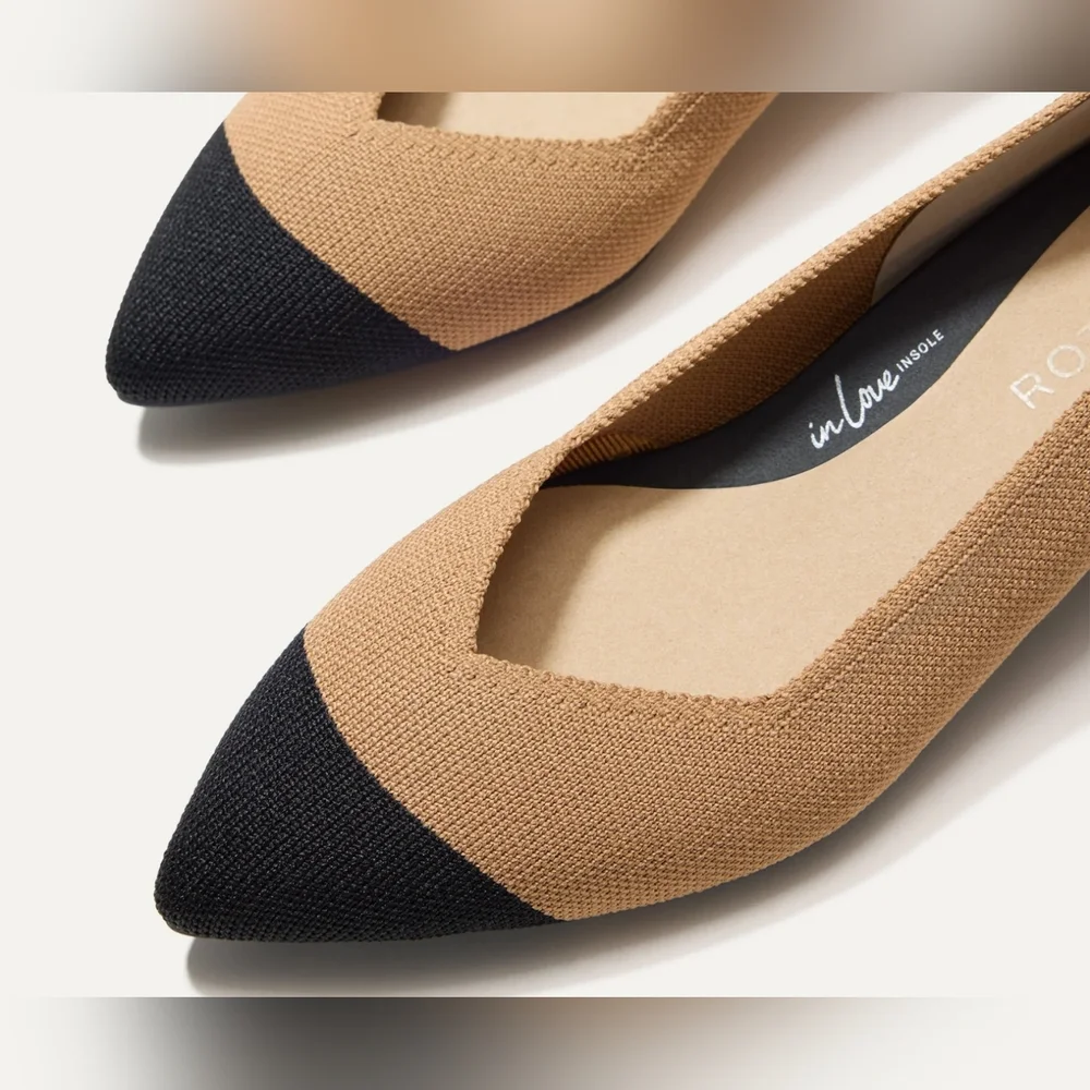 NEW ROTHY'S The High Point Heel, Wren Captoe Size 10.5 - Picture 4 of 11